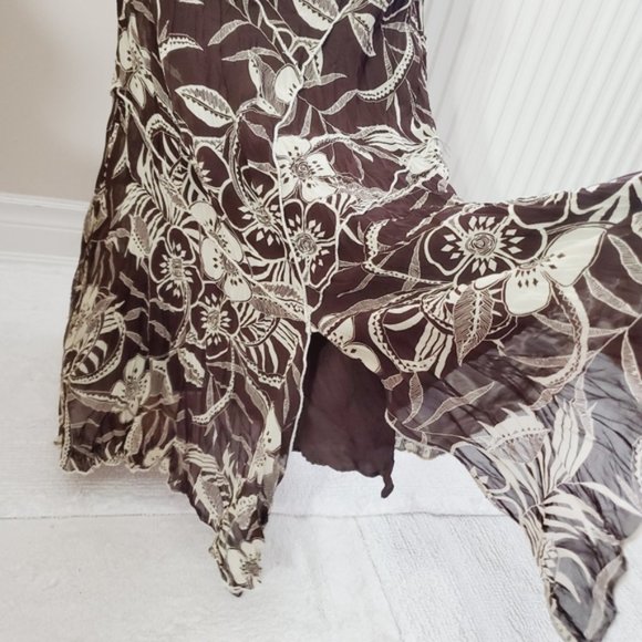 Linea Domani Creped Maxi Dress- Size 10 - Picture 14 of 15